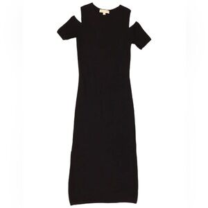 Michael Kors Elegant Black Knit Top